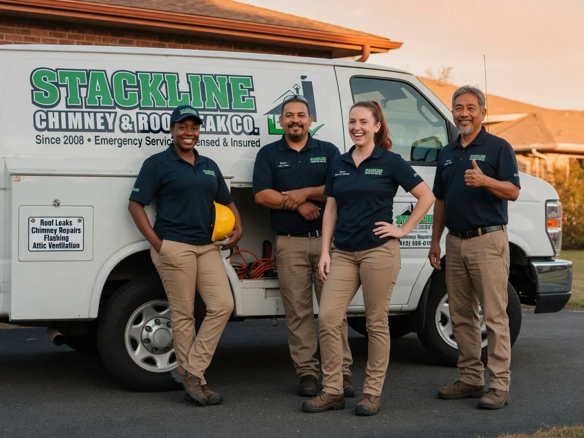 Chimney flashing repair company in Erbacon, WV